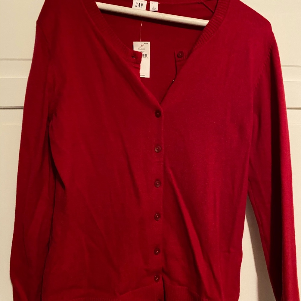 GAP button down cardigan